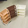 Estantes pequeños de supermercado de simulación para niños, juguetes de casa de juegos, comida en miniatura, casa de muñecas, mini estante de exhibición, modelo de adornos