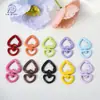 Chaveiro Pingente Fivela Universal Coração de Liga Colorido Acessórios DIY Pingente Cor de Doce Fivela de Mola Pingente de Bolsa