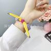 Para 20mm22mm Samsung watch4/5/5pro/6 banda de reloj de moda con cordón a juego de colores de cuerda de paracaídas con nudo retorcido