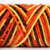 Hilo de chenilla brillante de tres cabos para tejer a crochet zapatos, hilo de lana grueso para tejer suéteres, bufandas y sombreros