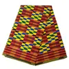 Tela Estilo Étnico Africano Doble Cara Imitación Estampado de Cera Kent Ankara Tela de Cera Africana en Stock, Desde 6 Yardas