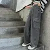 Jeans de Mezclilla para Niñas Ropa de Trabajo 2026 Primavera Nuevos Elegantes Medianos y Grandes Niños Estilo Callejero Americano Moda Primavera y Otoño Pantalones Largos de Pierna Ancha