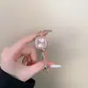 Relógio de Pulso Quartz com Mostrador Quadrado Cravejado de Diamantes Estilo Luxo Leve, Relógio com Design Moderno e Sofisticado, Relógio com Pulseira de Encaixe