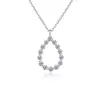 Productos Populares en Transmisión en Vivo de Tiktok: Moissanita Genuina Color D, Colgante Original de Plata de Ley S925, Al por Mayor en Stock