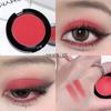 MYHO Paleta de Sombras para Ojos y Mejillas Mate de Doble Propósito Textura Sedosa Delicada y Duradera Color Iluminador Chica Tierna Principiante Sombra de Ojos Monocromática