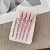 Tarjeta Simple Sin Marca Pasador para el Cabello Femenino Fijación en la Raíz del Cabello Pasador Esponjoso Posicionamiento de Maquillaje Parte Superior del Cráneo Pinza de Pato Pinza para el Cabello