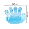 Cepillo de baño para mascotas guantes de baño cepillo masajeador de baño para perros guantes de cinco dedos para mascotas