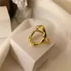 Anillos Selectos Transfronterizos para Mujer, Anillos de Moda Ins Trendy con Diseño de Nicho Exagerado Retro Personalizado, Populares a Nivel Nacional y en el Extranjero