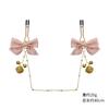 Pajarita Clip Dorado para Pezón Productos para Mujeres Herramienta Sexual Sm Coqueteo Clip Vaginal Castigo Clip para Pezón de Seno Tapón Anal para Pezón