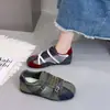 Zapatillas de entrenamiento alemanas para mujer con hebilla de bloques de color retro, nuevas zapatillas deportivas casuales ligeras estilo universitario de otoño 2026, zapatillas Forrest Gump