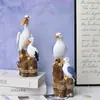 Artesanía de estilo nórdico transfronteriza de pelícano, gaviota, caballito de mar, decoración de entrada, sala de estar, artículos para el hogar, estantería, adornos de escritorio