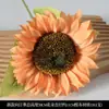 Flores Artificiales en Tema de Color Naranja y Naranja para Decoración de Boda, Arreglos de Pasillo, Arreglos Florales, Flores Falsas y Decoraciones de Piso