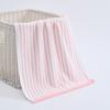 Toalla Jiliya de algodón puro absorbente para hombres y mujeres, sin vello, para el hogar, de algodón a rayas, bordada, para adultos, regalo 6450