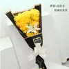 El ramo de flores para el Festival Qingming Flores de crisantemo para el culto a los antepasados Flores para barrer tumbas Suministros para lápidas Flores de sacrificio Flores de seda Flores de plástico