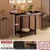 Nicho Budista Integrado de Altar y Santuario, Nuevo Gabinete de Pie Estilo Chino para el Bodhisattva Guanyin, Gabinete de Ofrendas para el Salón Principal del Hogar para el Dios de la Riqueza, Gabinete de Almacenamiento