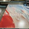 Impressão de painel de parede uv, pintura, placa dourada, folheado de madeira, placa de cristal de carbono, placa transparente de bronzeamento Kulinan, placa de onda, fundo de parede
