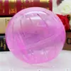 Bola de Corrida para Hamster Pequeno Brinquedo de Esportes ao Ar Livre Bola Rolante Hamster Dourado Bola de Corrida Transparente Rato Flor Roda de Corrida Gaiola Suprimentos