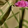 Tela Jacquard Satinada de Seda Simulada Cuadrada 110g Satinada Brillante Elástica Tejida Nueva Chinoiserie Tela para Ropa