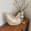 2026 Nova Bolsa de Ombro Única Casual Retrô Grande Capacidade Bolsa Bolinho Moda Versátil Bolsa Transversal