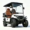 Carritos de Golf Eléctricos Directo de Fábrica, Vehículos Turísticos para Zonas Escénicas, Carritos de Golf Shuttle para Aeropuerto de 4 y 6 Plazas