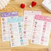 Lindas Pegatinas con Nombres de Animales para Admisión al Jardín de Infancia, Pegatinas Impermeables y Resistentes al Desgarro para Niños, Estudiantes de Primaria, Pegatinas con Nombres de Bebé