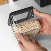 Caja de Granos de Gama Alta Grado Alimenticio Refrigerador Frijol Especias Fruta Seca Productos Secos Tanque Sellado Caja de Almacenamiento de Cocina Celebridad de Internet
