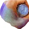 Atacado de fábrica pó óptico camaleão para arte em unhas plástico revestido com cor super flash pó de pérola camaleão neon atacado