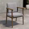 Respaldo de Silla de Madera Maciza Escandinava Silla de Comedor Ocio en Casa Silla de Mahjong Sillón Silla de Oficina de Conferencia Silla de Té Silla de Soltero