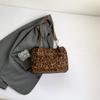 Bolso Casual de Gran Capacidad para Desplazamiento Diario para Mujer Otoño 2025 Nuevo Ante Estampado Leopardo Bolso de Hombro Bolso Tote de Mano
