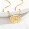 Collar Transfronterizo de Acero Inoxidable Que No Se Desvanece Para Mujeres en Otoño e Invierno Diseño Hueco Personalizado Europeo y Americano Cadena de Suéter de Acero de Titanio Gama Alta