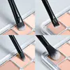 Set de 30 Brochas de Maquillaje Transfronterizo, Set Completo Negro de Brochas para Pestañas y Sombras de Ojos, Brocha para Polvo de Cerdas Suaves, Brocha de Doble Punta de Alta Gama