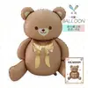 Nuevos Globos de Papel de Aluminio para Decoración de Fiestas de Cumpleaños Infantiles Estilo Ins, Decoraciones de Oso Castillo Corona Carrusel