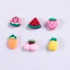 Acessórios de frutas de resina de cor sólida criativos para atacado, kits de materiais DIY feitos à mão, tiaras, acessórios de cabelo, adesivos