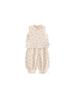 Youbao Roupa Infantil Roupa Doce Infantil Meninas Top Sem Mangas com Coração Babado Leggings com Acabamento Borboleta Conjunto de Duas Peças