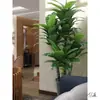 Qin Ye Rong Planta Fotográfica en Maceta Hotel Planta Verde Falsa Biónica Decoración de Sala de Estar Árbol Falso de Pie Flor Falsa Puerta