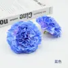 Flores Cravos Artificiais Tamanho Grande Decoração para Sala de Estar Sala de Jantar Balcão de Bar Adereços de Fotografia Cenografia Arranjo de Flores