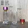 Spot Yy105-50Ml-4 Bico de Baioneta Logotipo Impressível Amostra de Perfume Frasco Vazio Conveniente