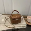 Bolsa Pequena Bordada com Diamantes 2025 Nova Bolsa Transversal com Corrente de Inverno Moda Popular Cor de Doce Bolsa Carteiro Bolsa Saco