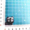 Presilhas de Cabelo de Resina Cartoon Pretas Pequenas para DIY, Acessórios para Sapatos, Contas Tchecas, Materiais para Joias Atacado
