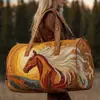 2026 Nueva Serie Transfronteriza Animal Caballo Bolsa de Viaje Acolchada Portátil de Corta Distancia Multifuncional Bolsa Deportiva para Fitness