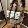 Bolso Cubo Versátil Estilo Cesta 2026 Nuevo Bolso de Mano de Moda Graffiti Bolso de Hombro Niche Cruzado Bolso para Viajes Diarios