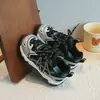 Zapatos de Papá para Niños Otoño Nuevo Malla Transpirable Zapatos Deportivos para Niños y Niñas Suela Suave Antideslizantes Zapatos para Niños Casuales de Moda