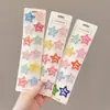 Pinzas para el Cabello de Estrella Lindos Clips Pequeños de Colores Accesorios para el Cabello Pinzas Laterales para Mujer Estilo Coreano Pasadores de Estrella de Cinco Puntas Pinzas para el Flequillo Venta al por Mayor
