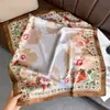 Nuevo Modelo 2026 Bufanda de Seda con Caballo para Mujer, Pañuelo Cuadrado Pequeño de Alta Gama, Bufanda Versátil de Moda para el Cuello, Bufanda para Atar Bolsos, Diadema