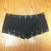 2026 Moda Verão Subcultura Shorts Femininos Slim Fit Elegantes Estilo Europeu e Americano em Preto, Feitos de Poliéster e Elastano, Leves