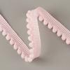 Ventas Directas de Fábrica 1.4cm Bola de Pelo Colorida No Elástica con Bola de Baño Juguete Especial Encaje Pom para Ropa de Bebé