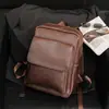 2025 Nueva Mochila Casual Retro para Computadora Estilo Coreano Moda Bolsa de Viaje Multiplataforma Mochila de Moda para Hombre Venta al por Mayor