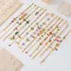 Moda de Verano Exquisito Retro Combinable Color Esmalte al Óleo Mariposa Pulsera Lujo Ligero de Alta Gama Pulsera de Temperamento para Mujer
