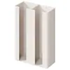 Estante de Almacenamiento Magnético para Refrigerador de Cocina, Bolsa Conservadora de Frescura, Artefacto para Toallas de Papel, Caja de Almacenamiento de Plástico para Envoltura de Alimentos para el Espacio Lateral