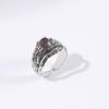 Europa y Estados Unidos estrella nueva serie Piedra lunar anillo vintage anillo de metal anillo anillo anillo anillo anillo anillo